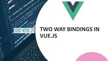 Two way binding in Vue.js
