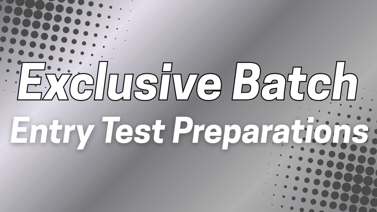 NUST University Islamabad NET 1 Preparation I Prepare NUST NET Test 2026 I ECAT UET 2026 Prep I NET