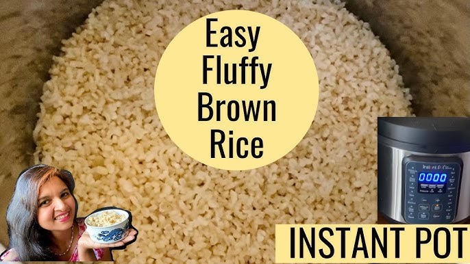 Perfect Brown Rice in a Rice Cooker • The Incredible Bulks