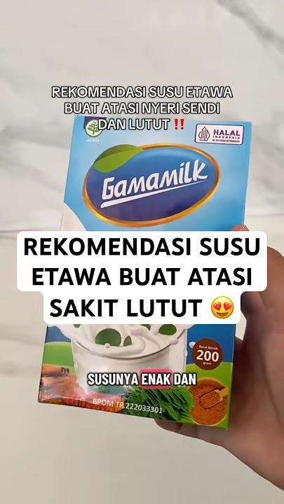 Ayo beri ini buat orang tua mu susu, biar sendi dan lutut nya gak sakit lg,  rawat sendi dr skrg 😍