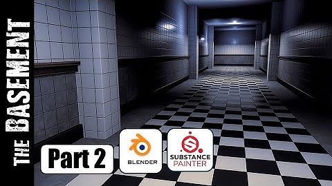 BLENDER/SUBSTANCE PAINTER: THE BASEMENT (PART 2)