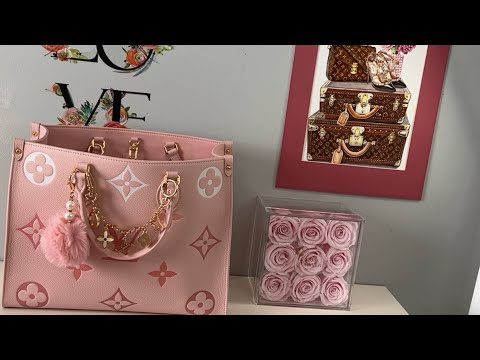 pink on the go lv