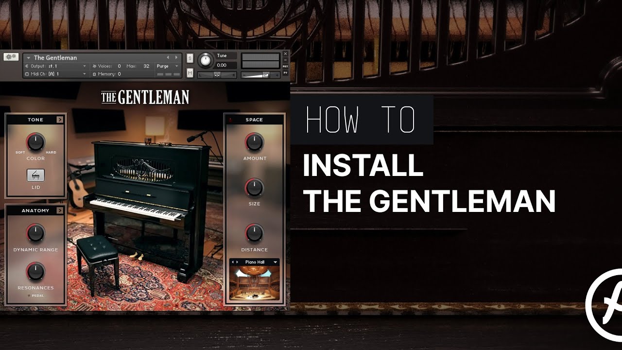 Arturia | How to install NI The Gentleman