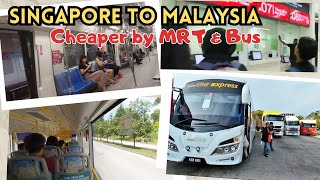How to Take MRT and Bus from Singapore to Malaysia I Cara ke Malaysia dari Singapura Naik Bus‼️ screenshot 4
