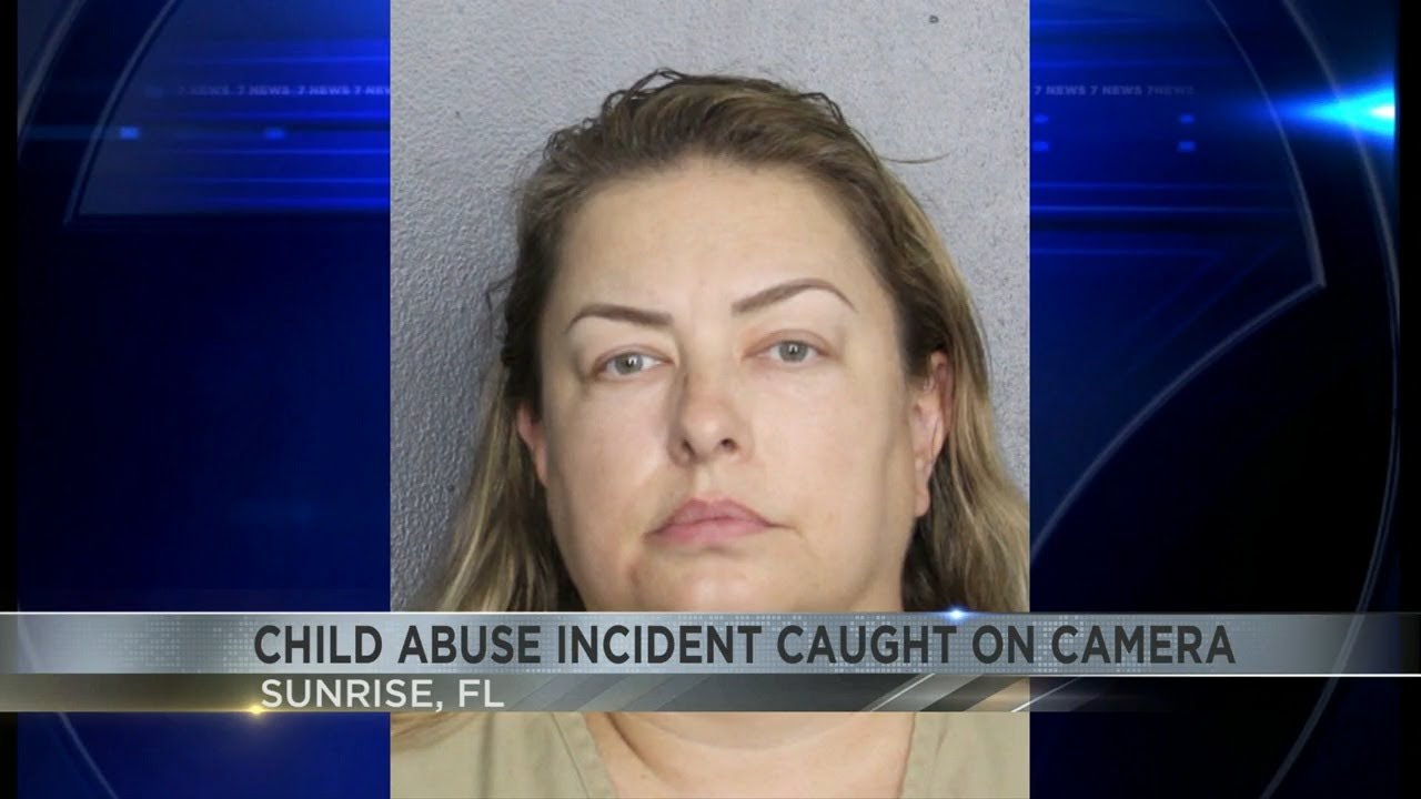 Child abuse incident caught on camera in Sunrise, FL - YouTube