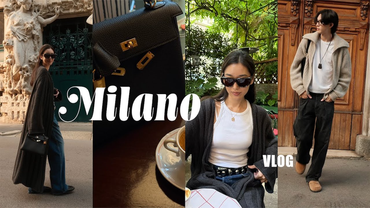 清空女友購物車🖤驚喜開箱 購物分享 米蘭逛街VLOG｜KHAITE LEMAIRE｜torazyz