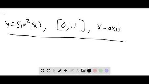 The region under the curve y = sin^2 x from 0 to πis rotated about the x-axis. Find the volume …