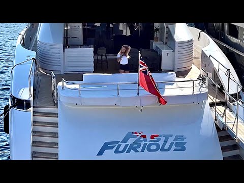 THE FAMOUS FAST & FURIOUS YACHT with unbelievable 42 Knots MAX SPEED