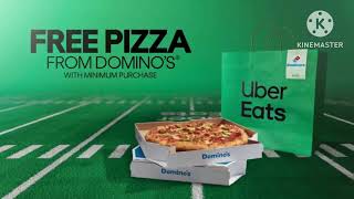 Uber Eats Free Pizza From Domino's Commercial