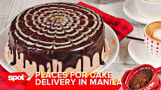 10 bakeries to check out when you need cake delivered