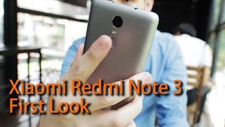 Xiaomi Redmi Note 3 First Look by TechNave.com