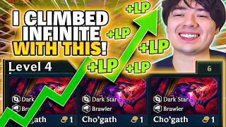 I Used This 1 Cost Reroll Comp To Climb OVER 400LP?!