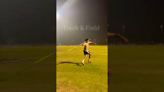 Javelin Throw Powerful Shot 💥 | Track & Field Athletics