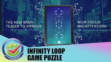 Infinity Loop Game Make You Smart, Puzzle Game #androidtimez