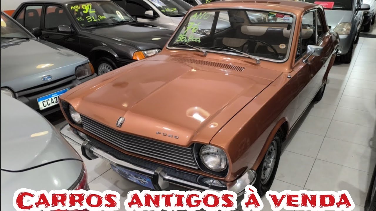 OLHA SÓ TODOS À VENDA FUSCA E OUTROS CARROS ANTIGOS DILCAR MULTIMARCAS 