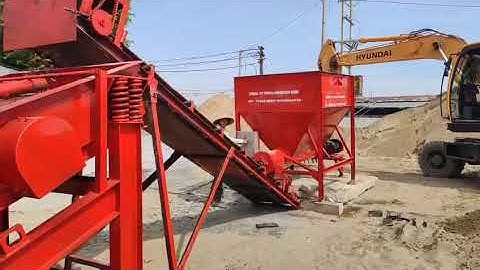 HS3 Dây chuyền sàng cát 3 cấp tự động Hồ Hoàn Cầu 0983001038