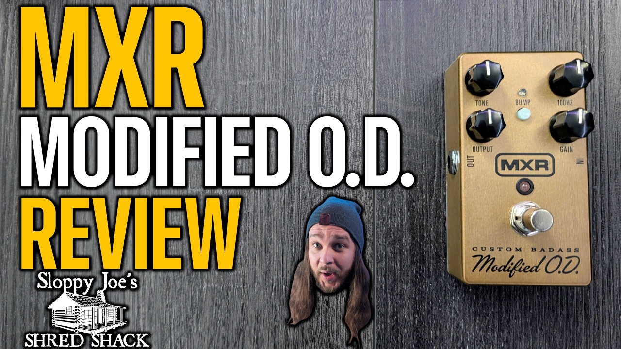 This little overdrive has some ATTITUDE | MXR Custom Badass