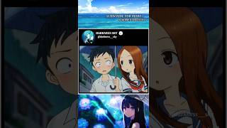 The way Nishikata blushed was so funny 🤣 | Teasing Master Takagi-san | #anime #animeedit #shorts