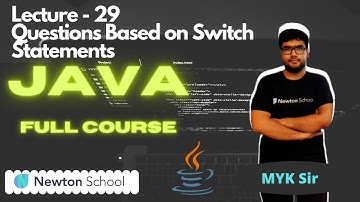 #29 || Questons based on Switch Statements by Myk Sir