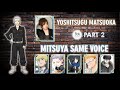 [SUB INDO] | Yoshitsugu Matsuoka Anime Voice Actor | 松岡 禎丞 | Part 2