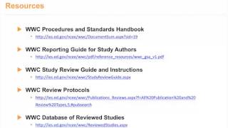 Designing Quasi-Experiments: Meeting What Works Clearinghouse Standards Without Random Assignment