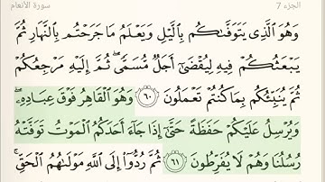 ما اروعها من تلاوة للوجهين 134 و 135 | القطامي