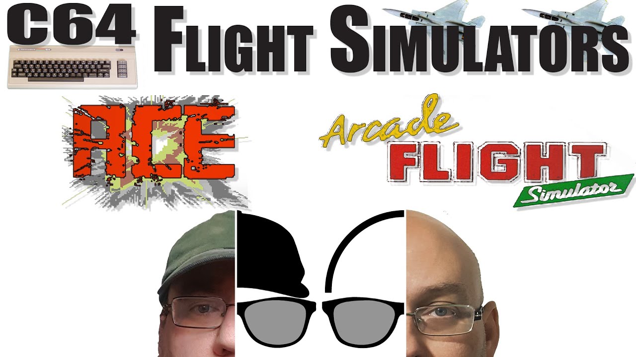 C64 Flight Simulators - Arcade Flight Simulator & A.C.E. - ARG Presents 186
