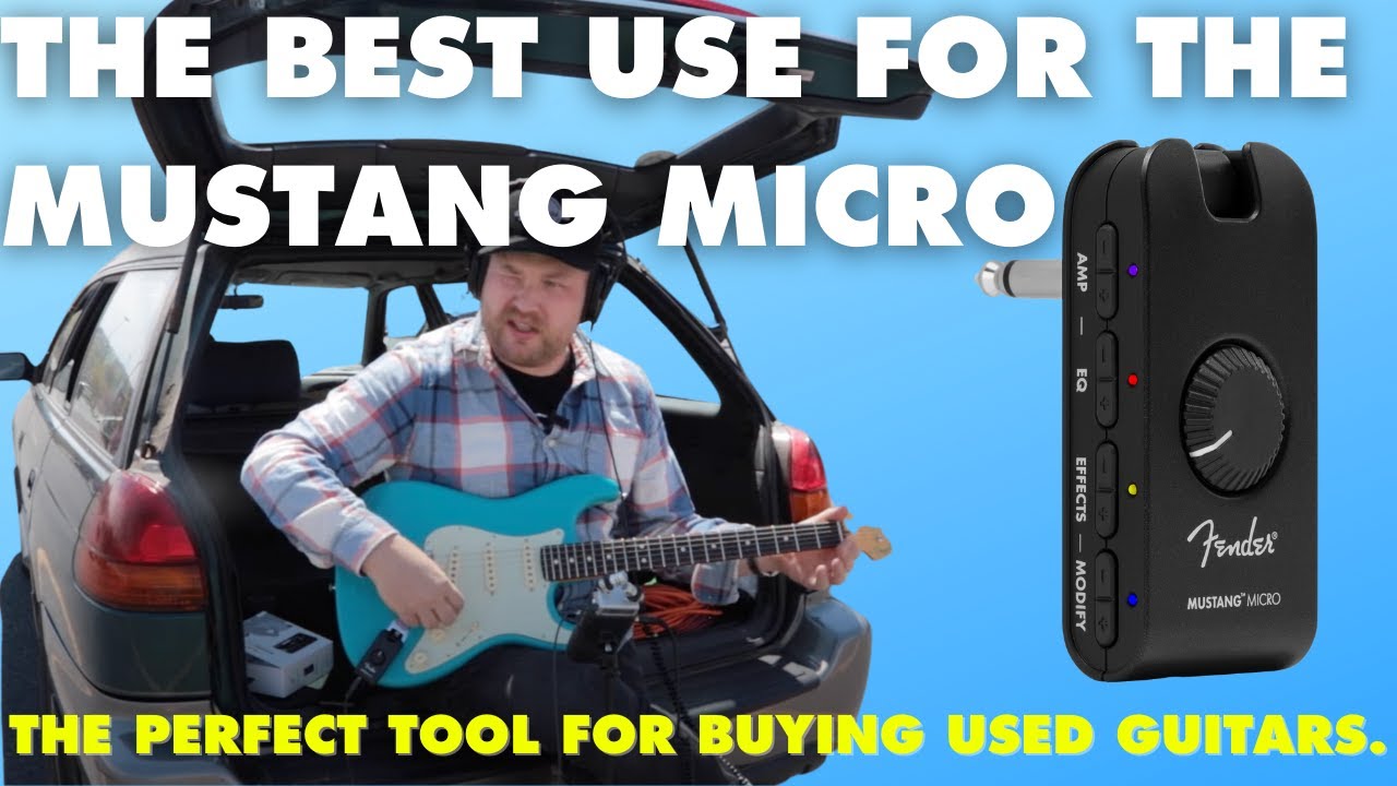 Fender Continues to Shape Tech in Music with the Mustang Micro – Production  World