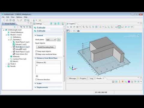 Contaminant Plume with Particle Tracing Part 1