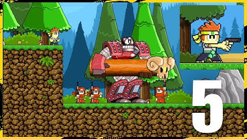 Dan The Man Gameplay Walkthrough Part 5 |  Boss Fight & Epic Moves |  Android iOS Emulator