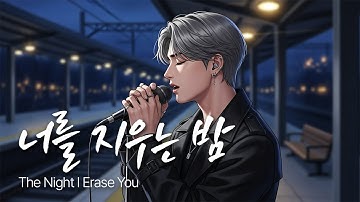 「너를 지우는 밤」 끝내 사라지지 않는 사랑의 흔적 / 유일무이 락발라드 Created with AI