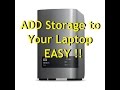 Add Laptop Storage with WD My Book Duo