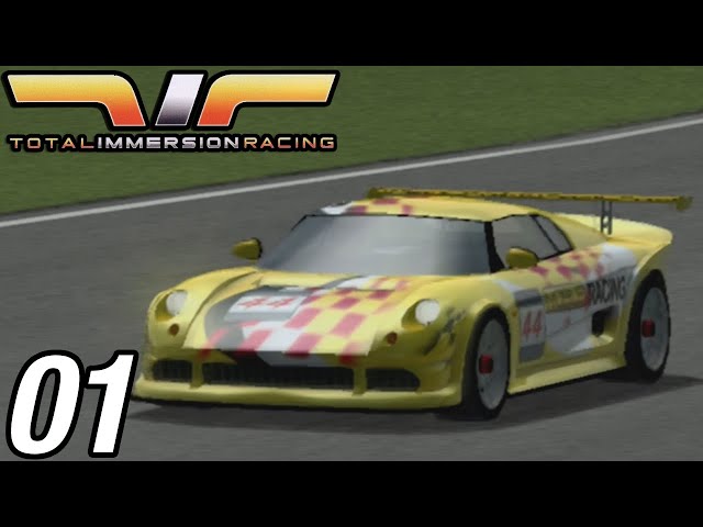 Jeu PS2 Total Immersion Racing - Bon état, Boîte Et Instructions Incluses