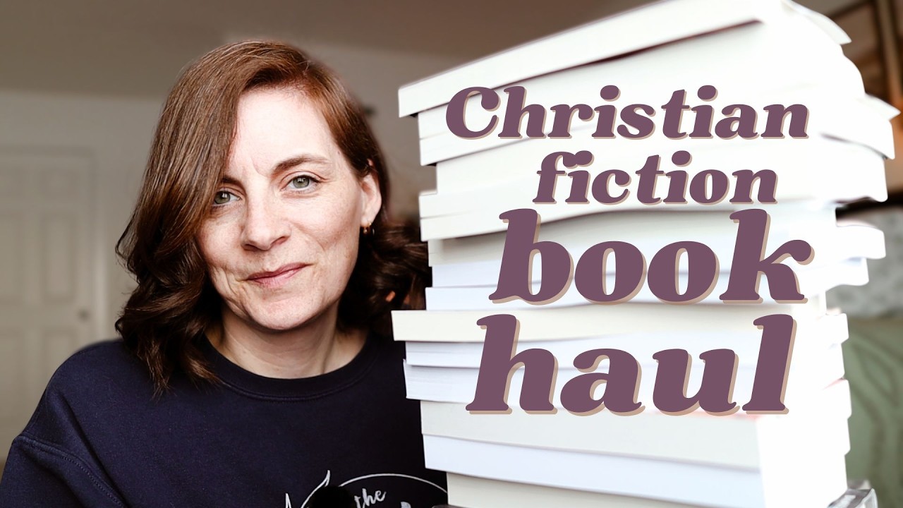 a mostly Christian fiction BOOK HAUL - lots of new Christian fiction books!