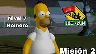 Los Simpsons Hit And Run - Nivel 7 Misión 2 - Camilo 10
