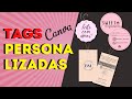 COMO FAZER TAG PERSONALIZADA PARA INICIANTES PASSO A PASSO