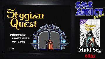 Stygian Quest - Master System 60hz-60fps - Multi Segment - Sans Commentaire