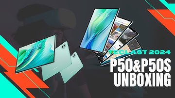 🎉 Unboxing the New Teclast P50 & P50S Tablets! 🎉