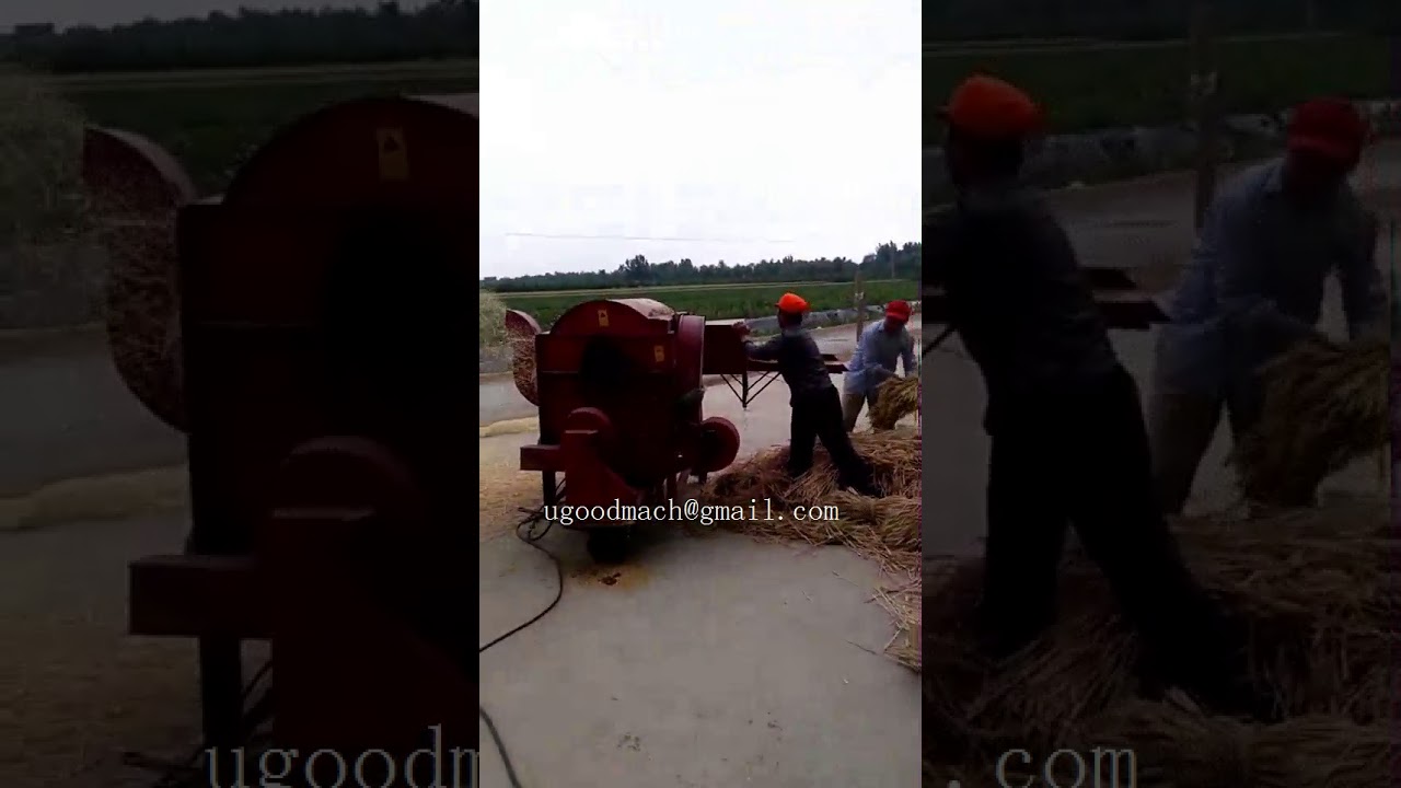 camera iphone 8 plus apk Large Paddy Wheat Barley Rye Thresher Quinoa Millet Sorghum Threshing Machine