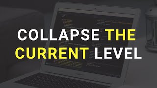 Collapse the current level shortcut key in notepad++ screenshot 5
