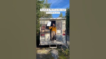 We tried Starlink for a month… is it worth the price? #campinglife #vanlife #lifeontheroad #camper