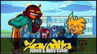 Lemme Show Ya How To Do It Fnf - Zavodila - Julien & Abby Cover - Electrolite Remix