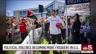 Charlie Kirk assassination reflects rise in political violence, experts say