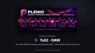 Plenio Tutorial 5: Bring Your Own MIDI – YuE2 Sings Your Melody (ComfyUI DAW Template) News