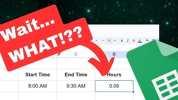 How to Actually Understand Time in Google Sheets