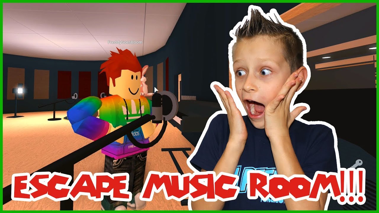 Escaping The Music Room With Freddy Youtube