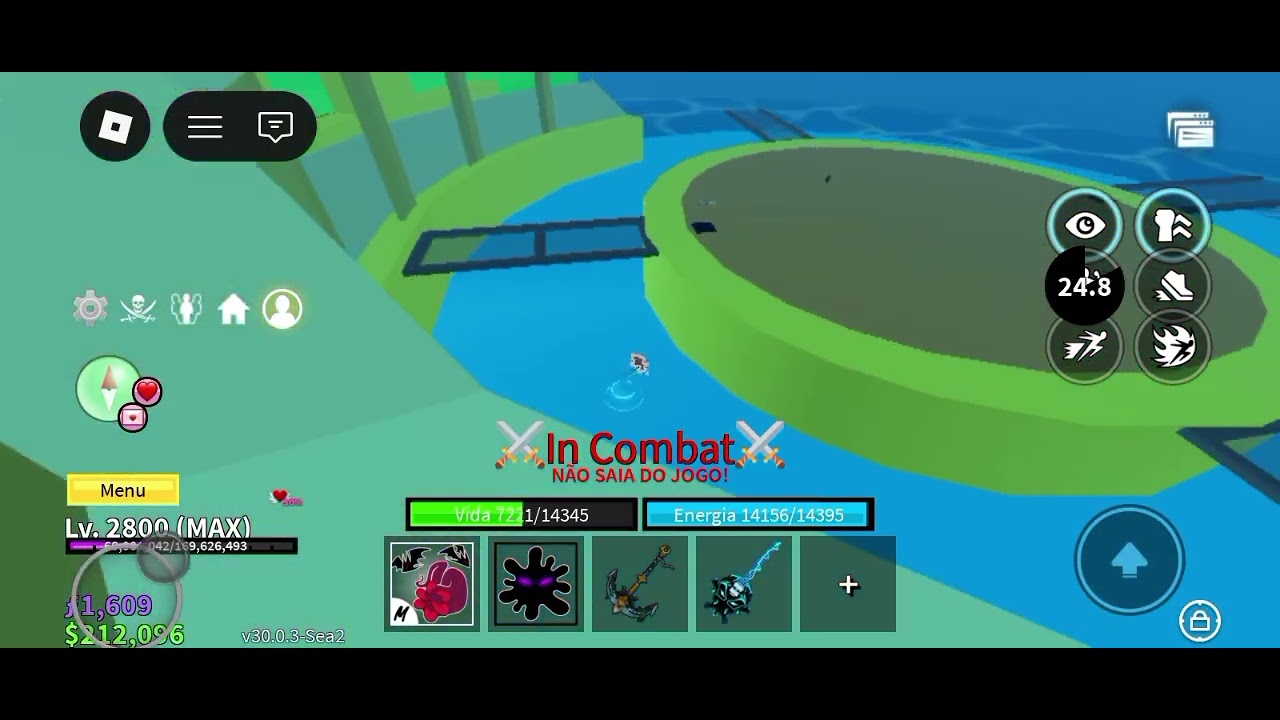 Jogando o novo evento do Blox fruits #roblox #blox fruits