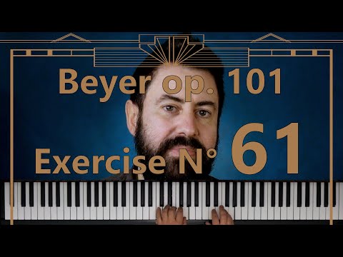 Piano tutorial - Beyer Op. 101 esercizio N° 61