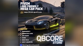 🔥 FiveM Lore Friendly Mega Car Pack | Best Custom Cars for FiveM 🚗💨