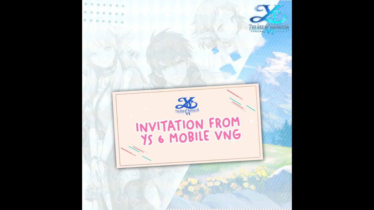 Hey Adventurers! You've got a new message! | Ys 6 Mobile The Ark of Napishtim